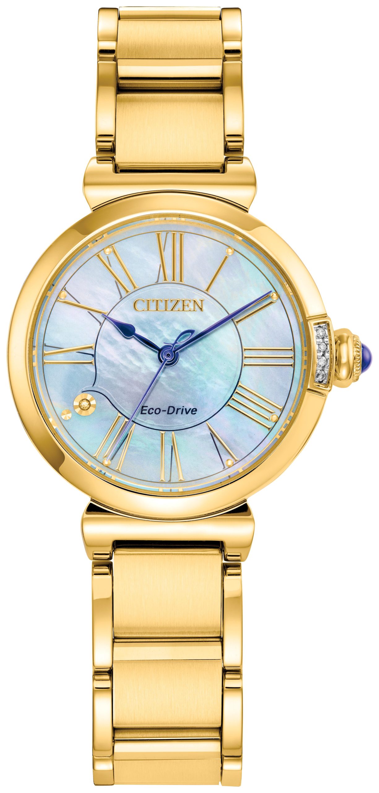 Citizen Ladies' Maybell Stainless Steel Bracelet watch, MOP dial