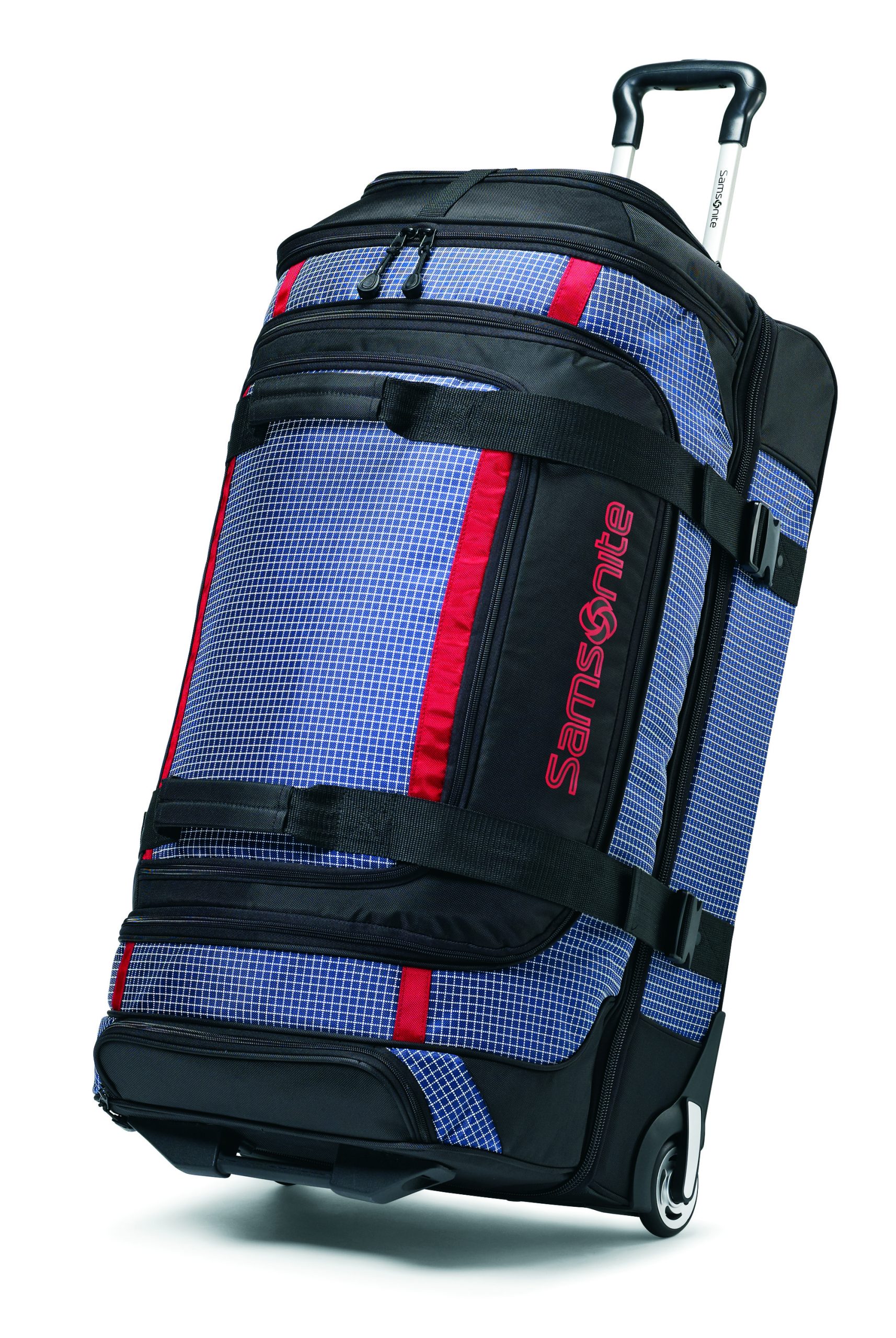 26" Ripstop Wheeled Duffel--Blue