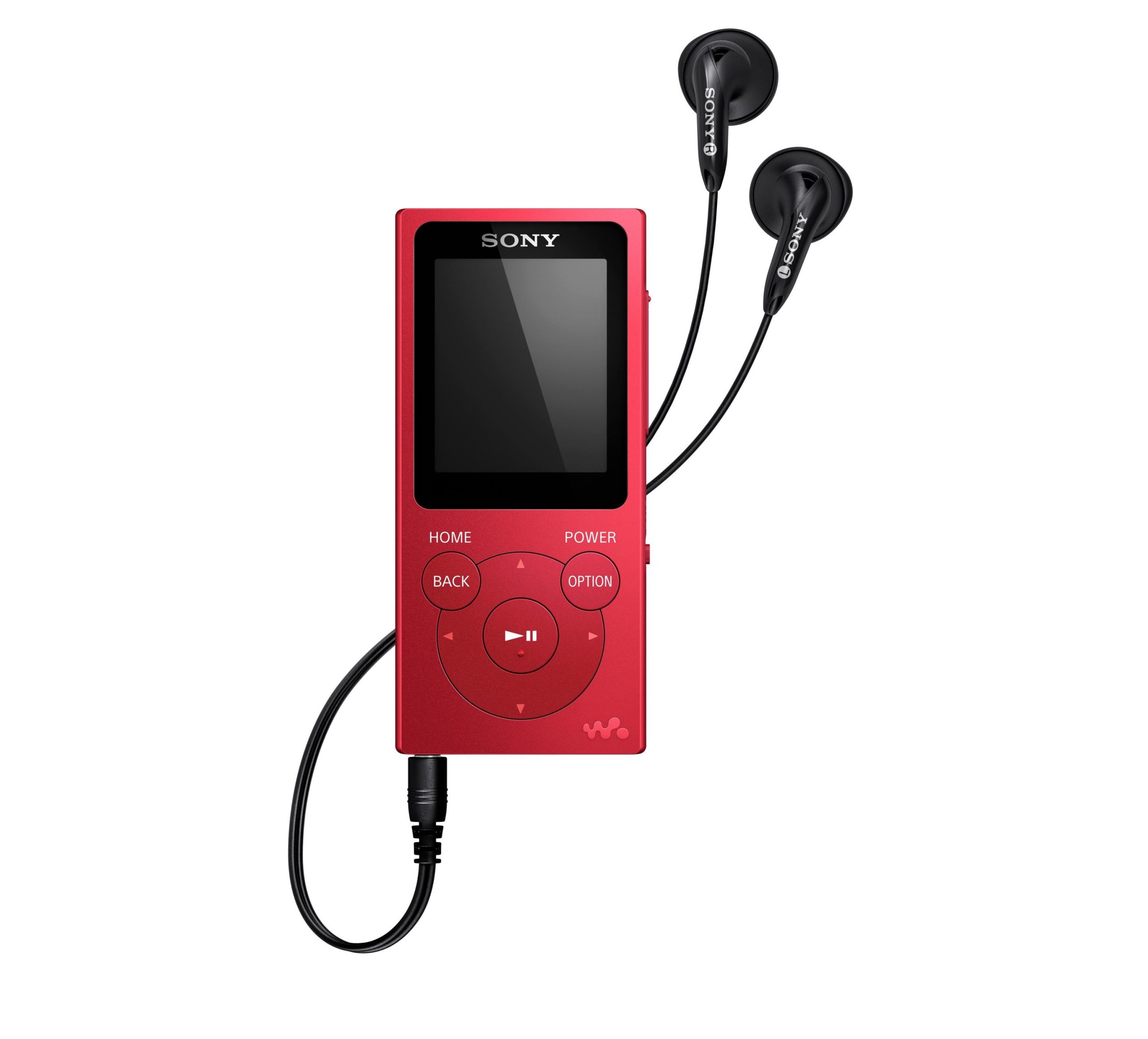Walkman NW-E394 - Digital player - 8 GB - red