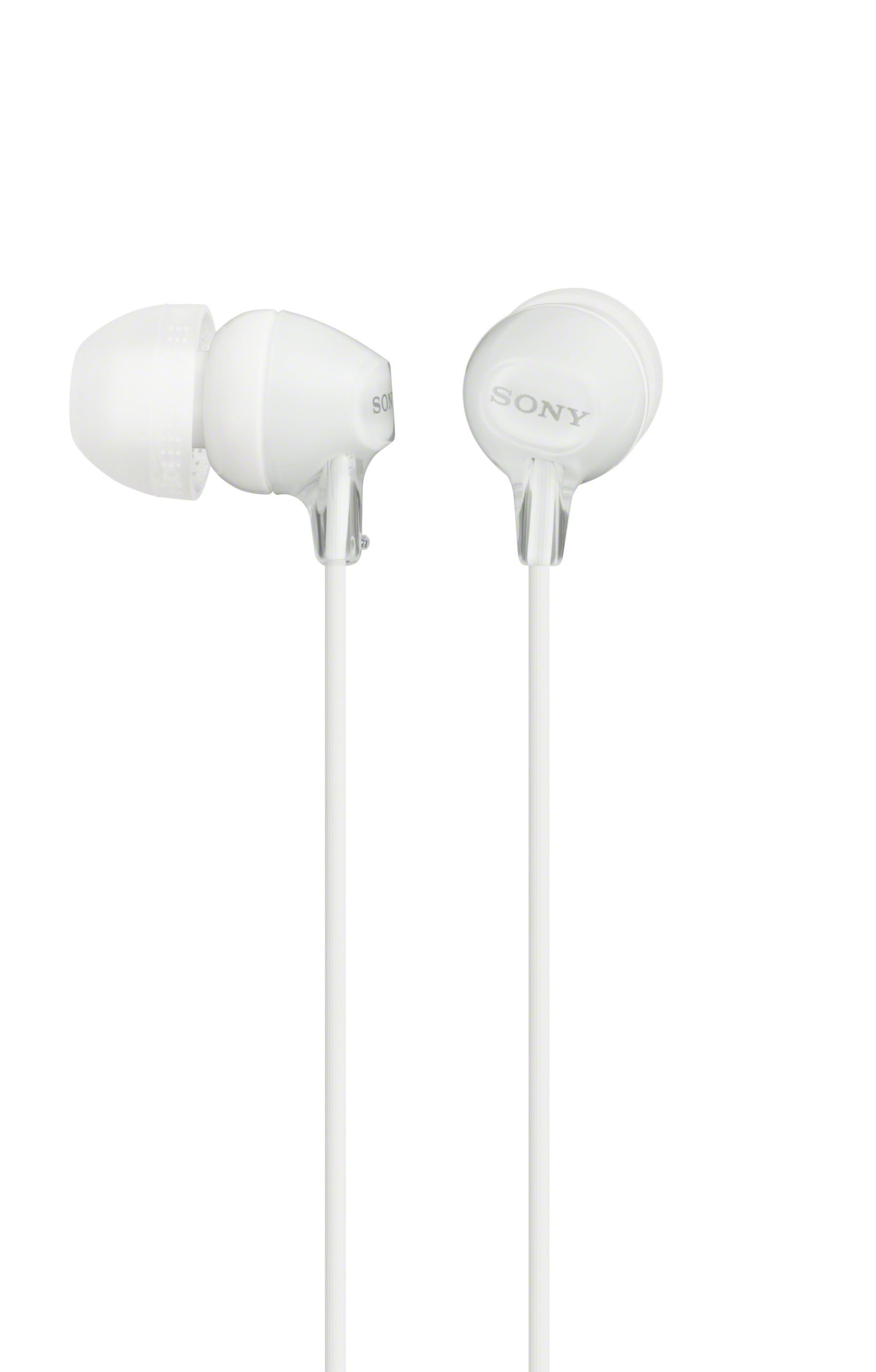 MDR-EX15LP - EX Series - earphones - in-ear - wired - 3.5 mm jack - white