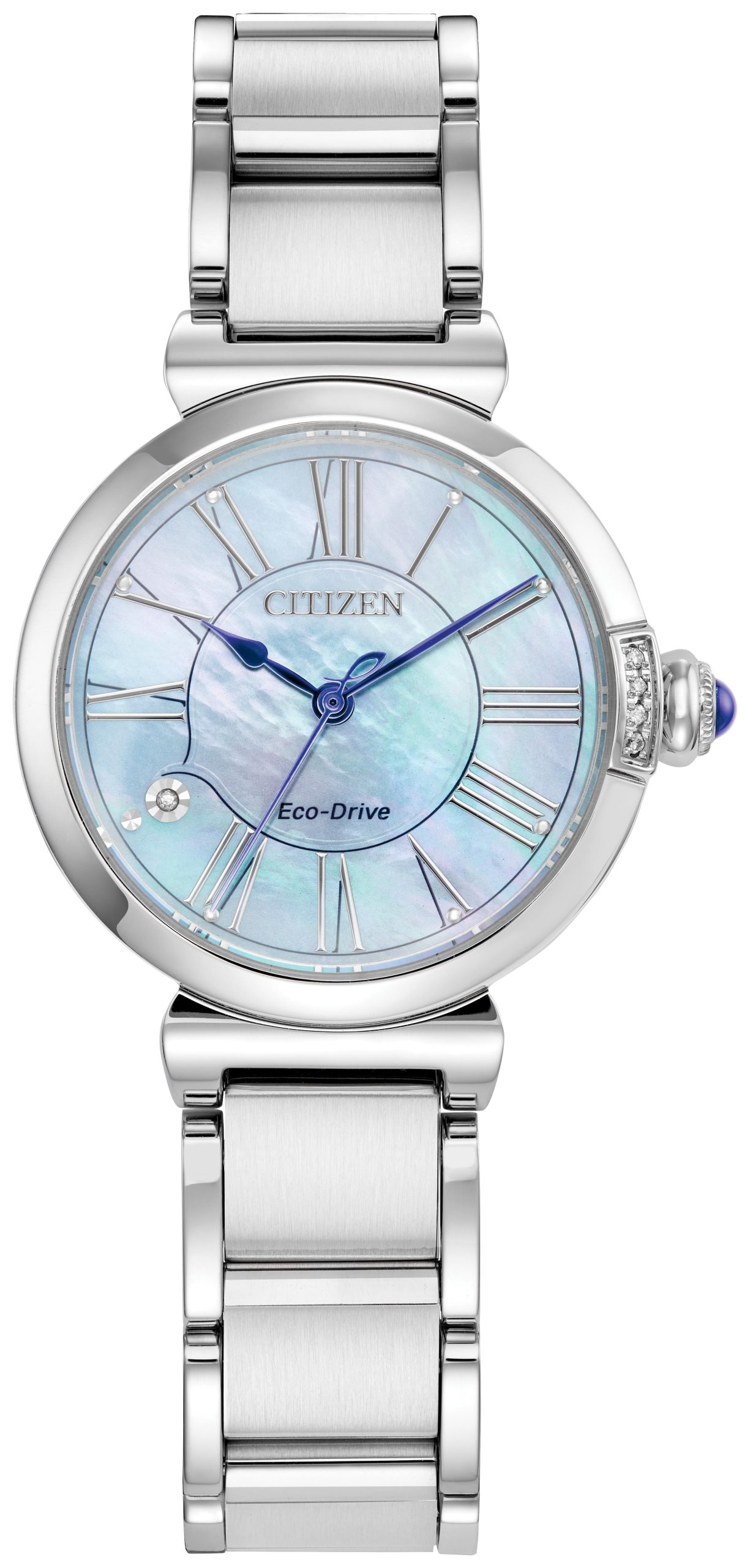 Citizen Ladies' Maybell Stainless Steel Bracelet watch, MOP dial