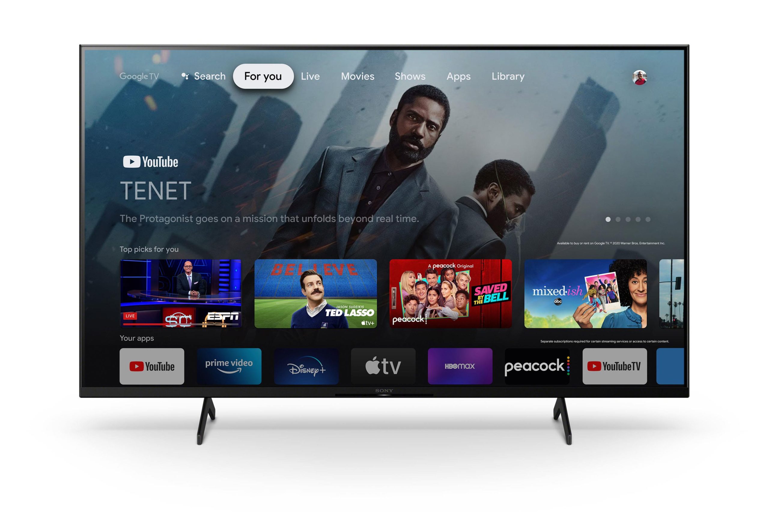 Sony KD-43X80K - 43"  X80K Series LED-backlit LCD TV - Smart TV - Google TV