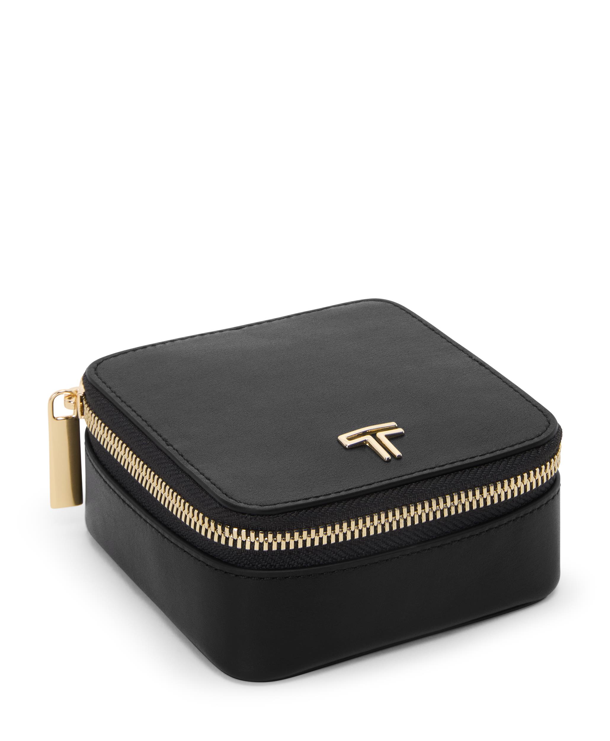 Belden Jewelry Case - Black/Light Gold