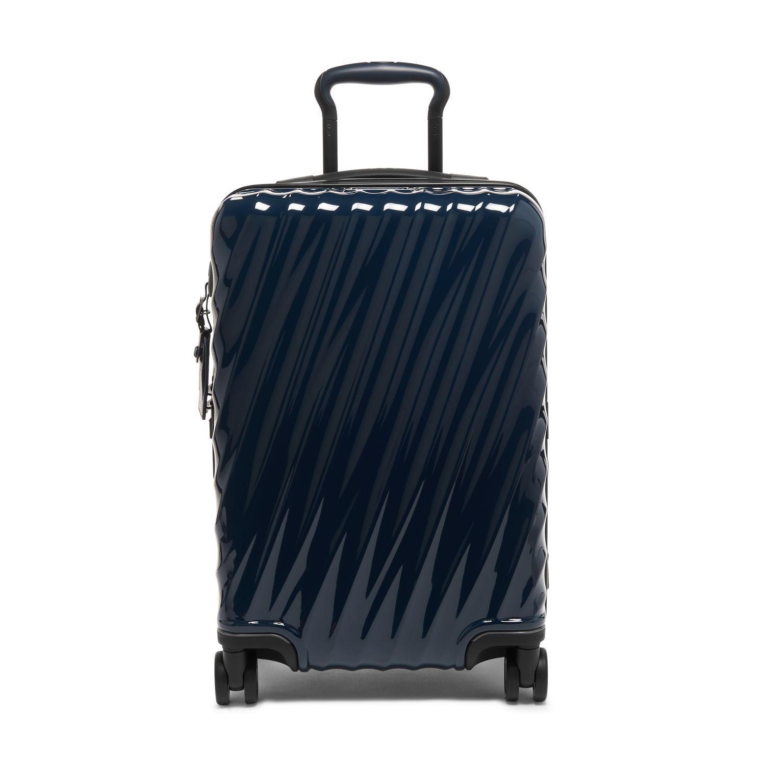 19 Degree International Expandable 4 Wheeled Carry-On- Navy