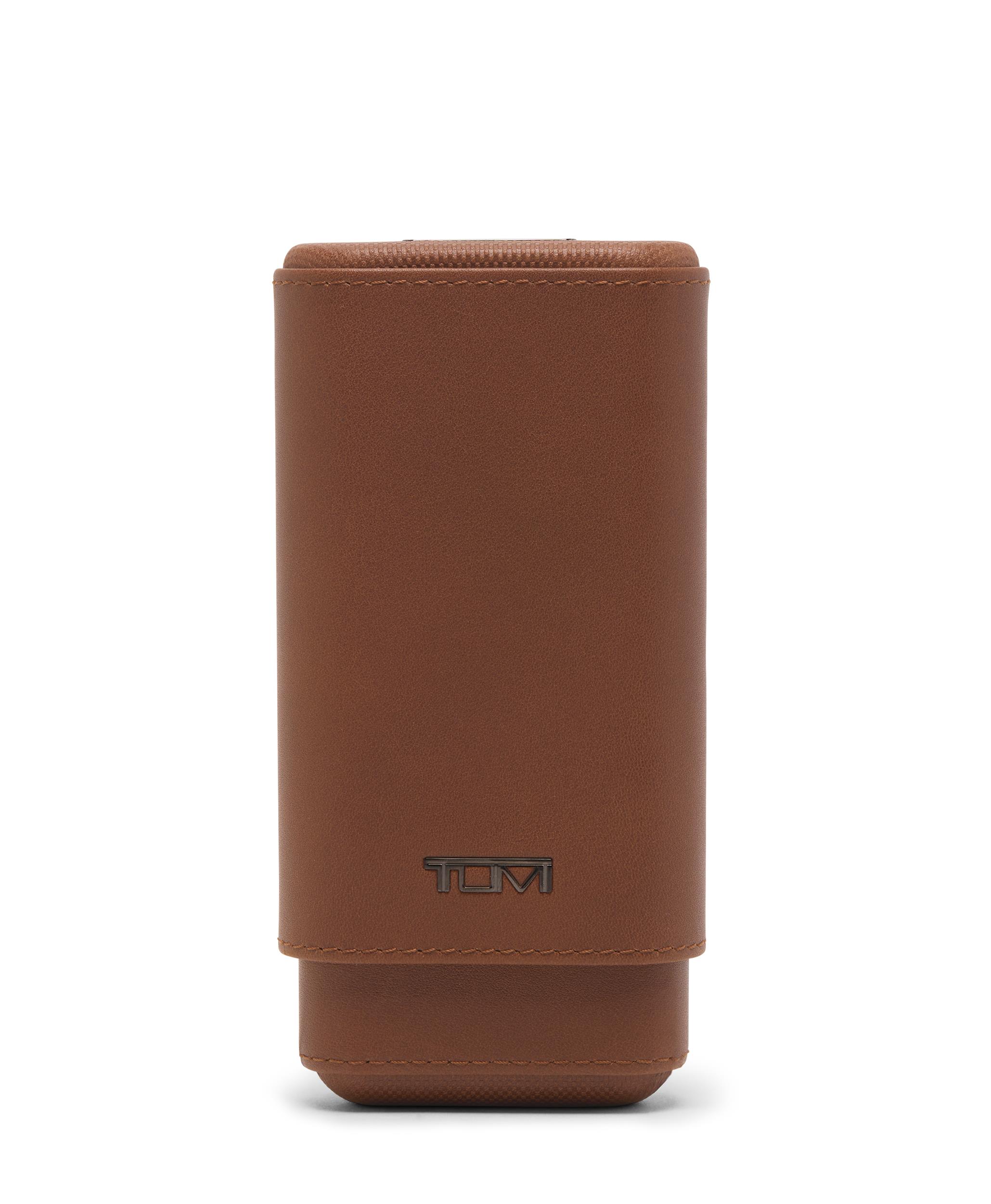 Tumi Travel Accessories Cigar Case - Cognac