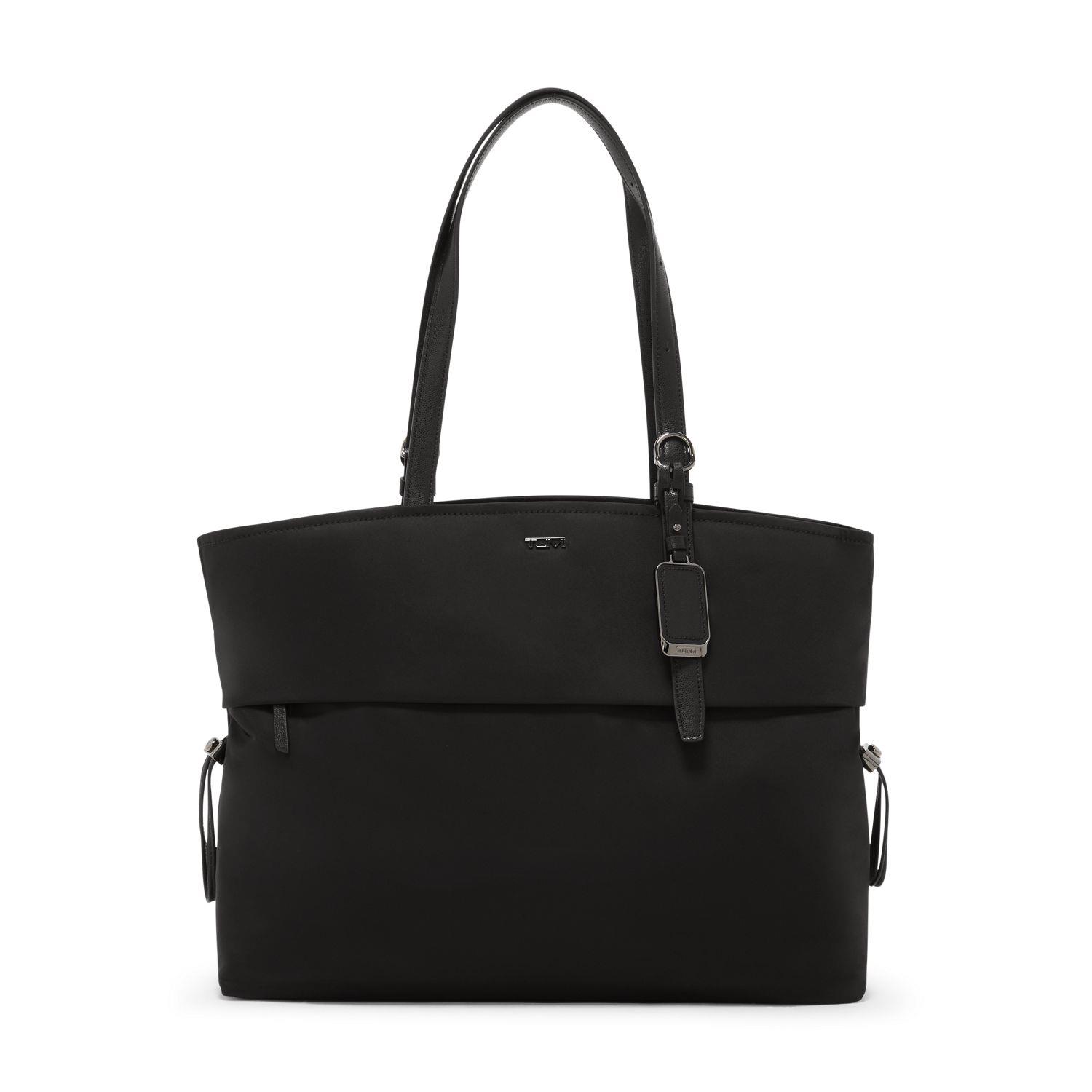 Voyageur Cam Large Tote - Black/Gunmetal