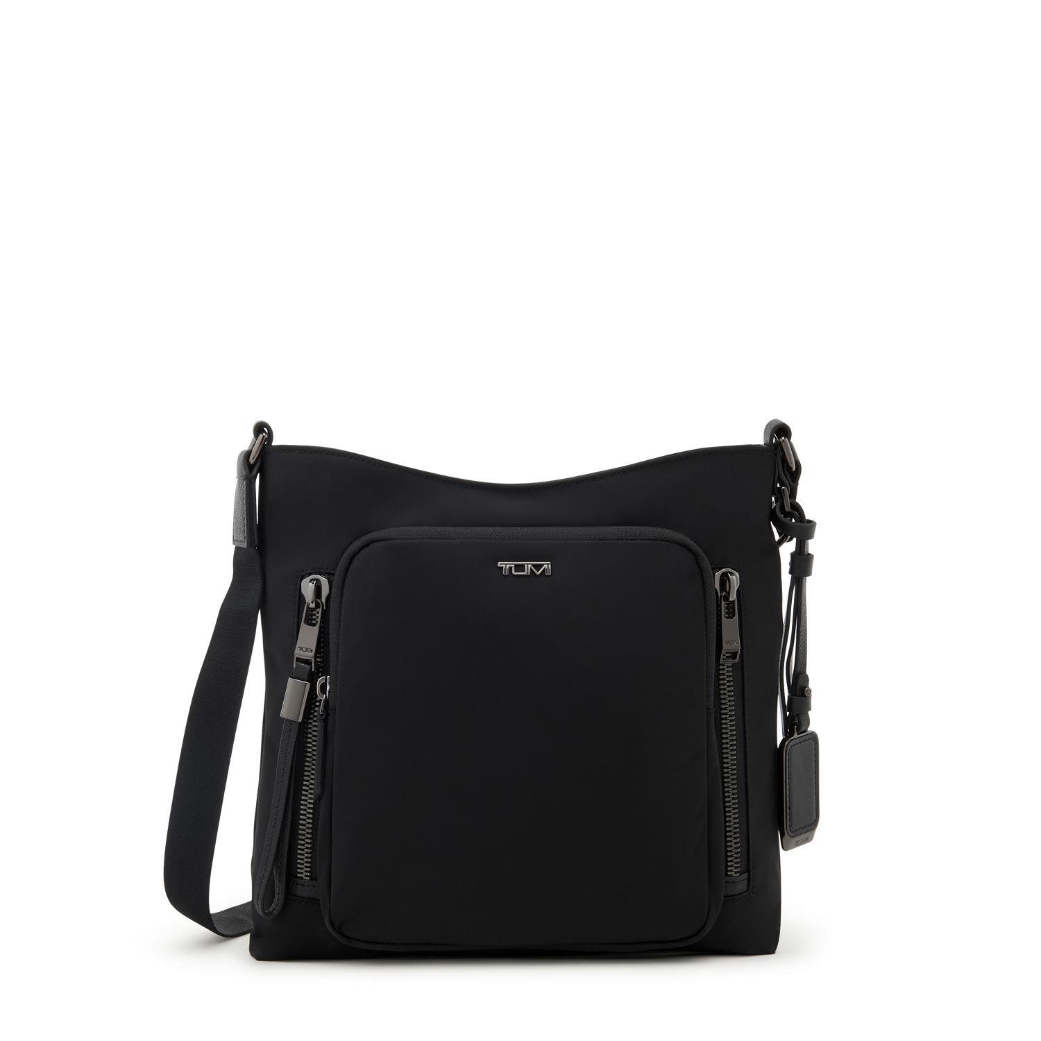 Voyageur Tyler Crossbody- Black/Gunmetal
