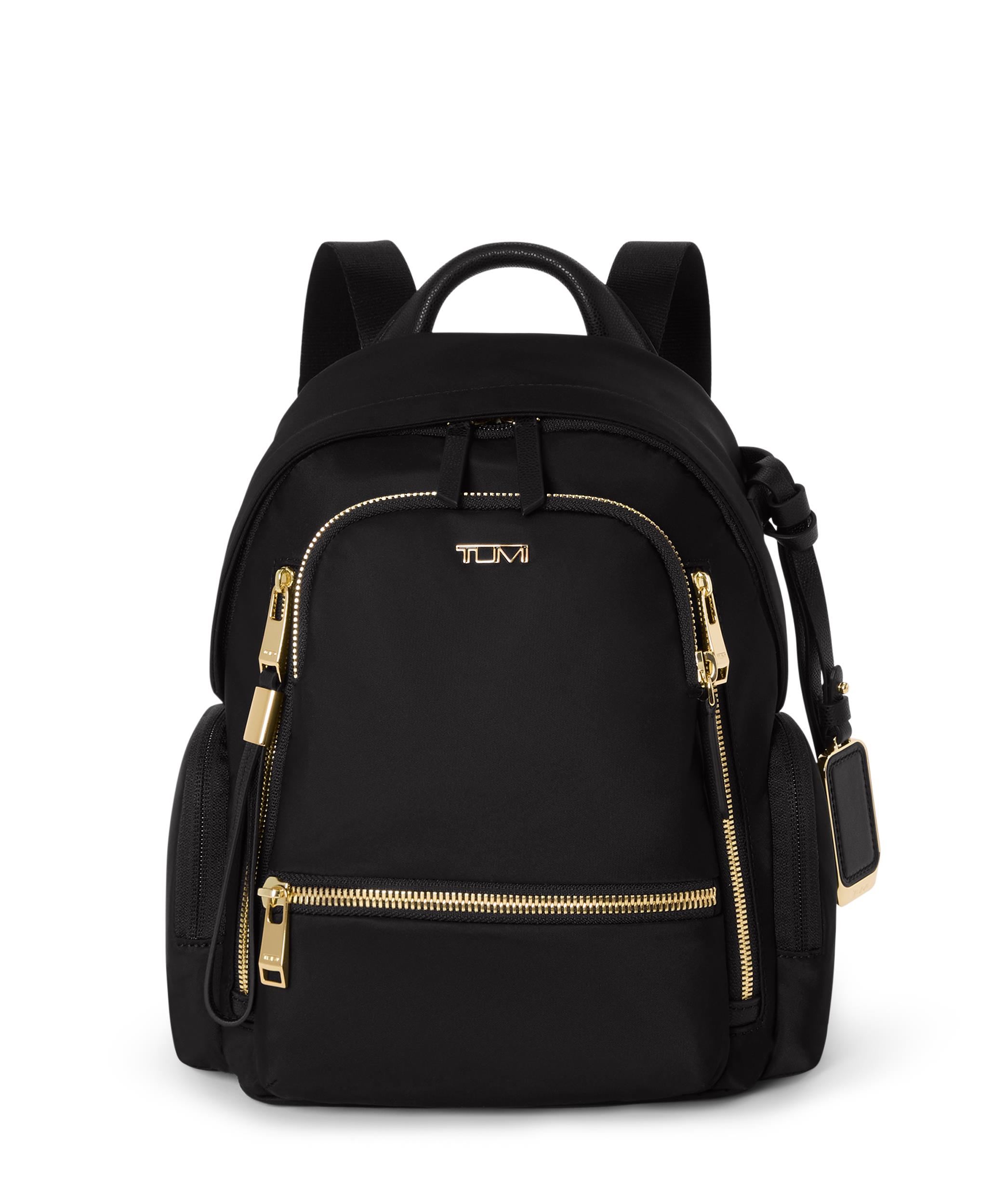 Voyageur Celina Medium Backpack - Black/Gold