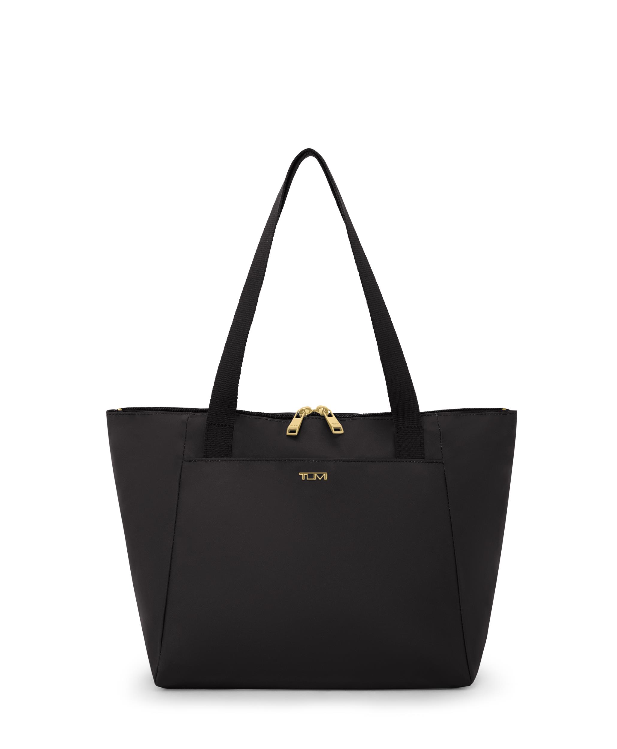 Voyageur Just In Case Small Tote - Black/Gold