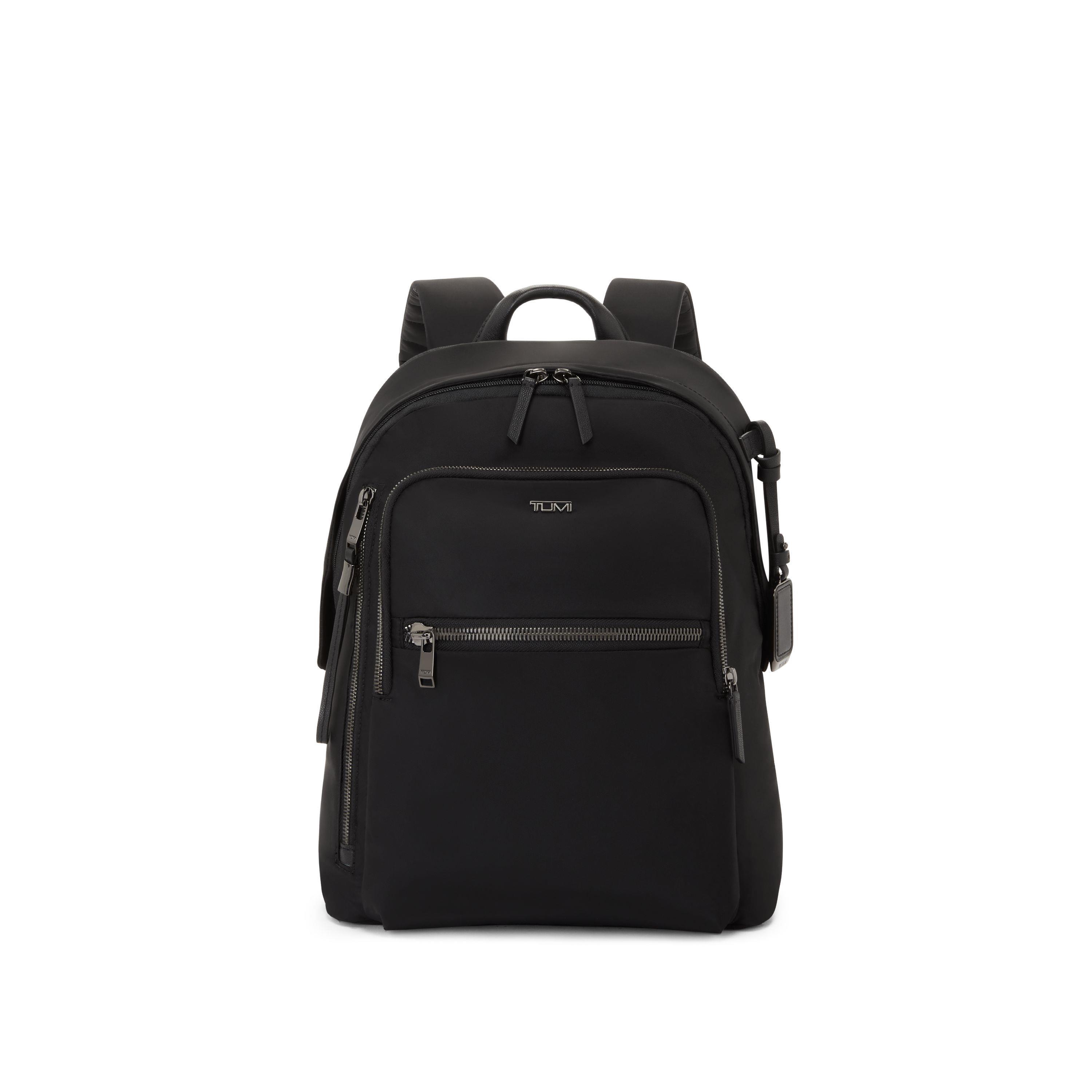 Voyageur Halsey Backpack- Black/Gunmetal