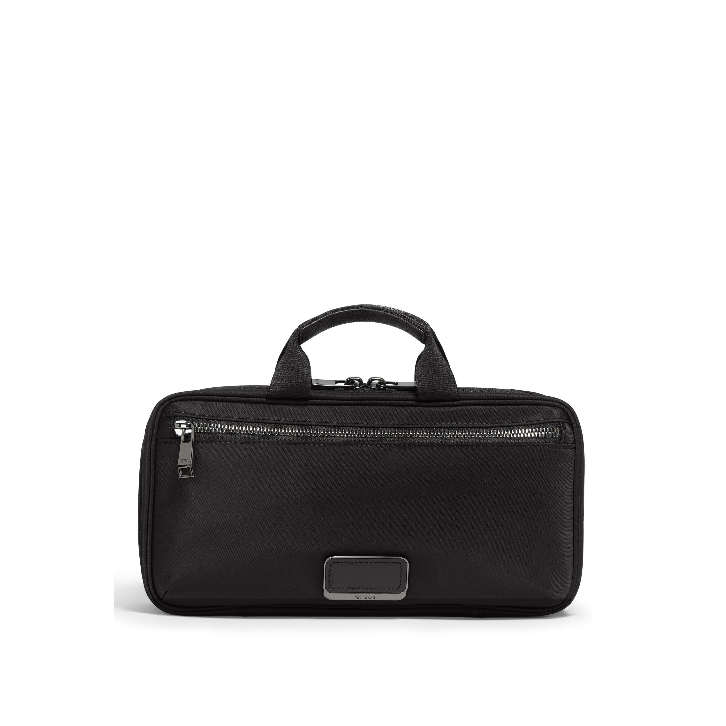 Voyageur Small Madeline Cosmetic- Black/Gunmetal