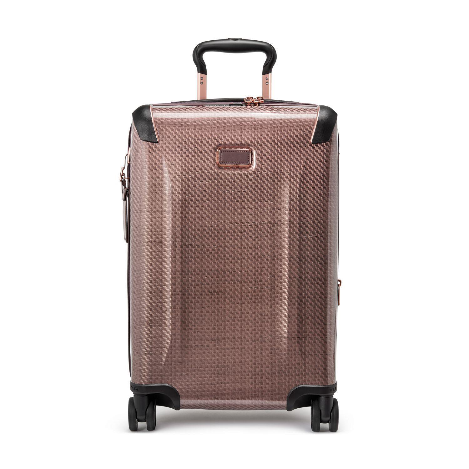 Tegra Lite International Expandable 4 Wheeled Carry-On- Blush