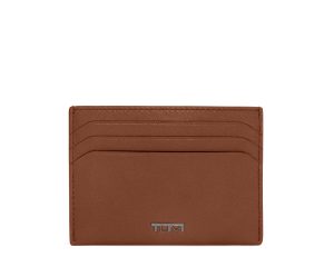 Nassau 6 Credit Card Slim Card Case - Cognac