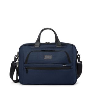 Tumi Alpha Medium 15" Briefcase - Navy