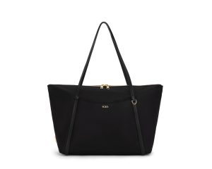 Voyageur Q Tote - Black/Gold