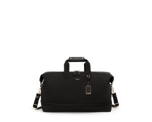 Voyageur Rhys Expandable Duffel - Black/Gold