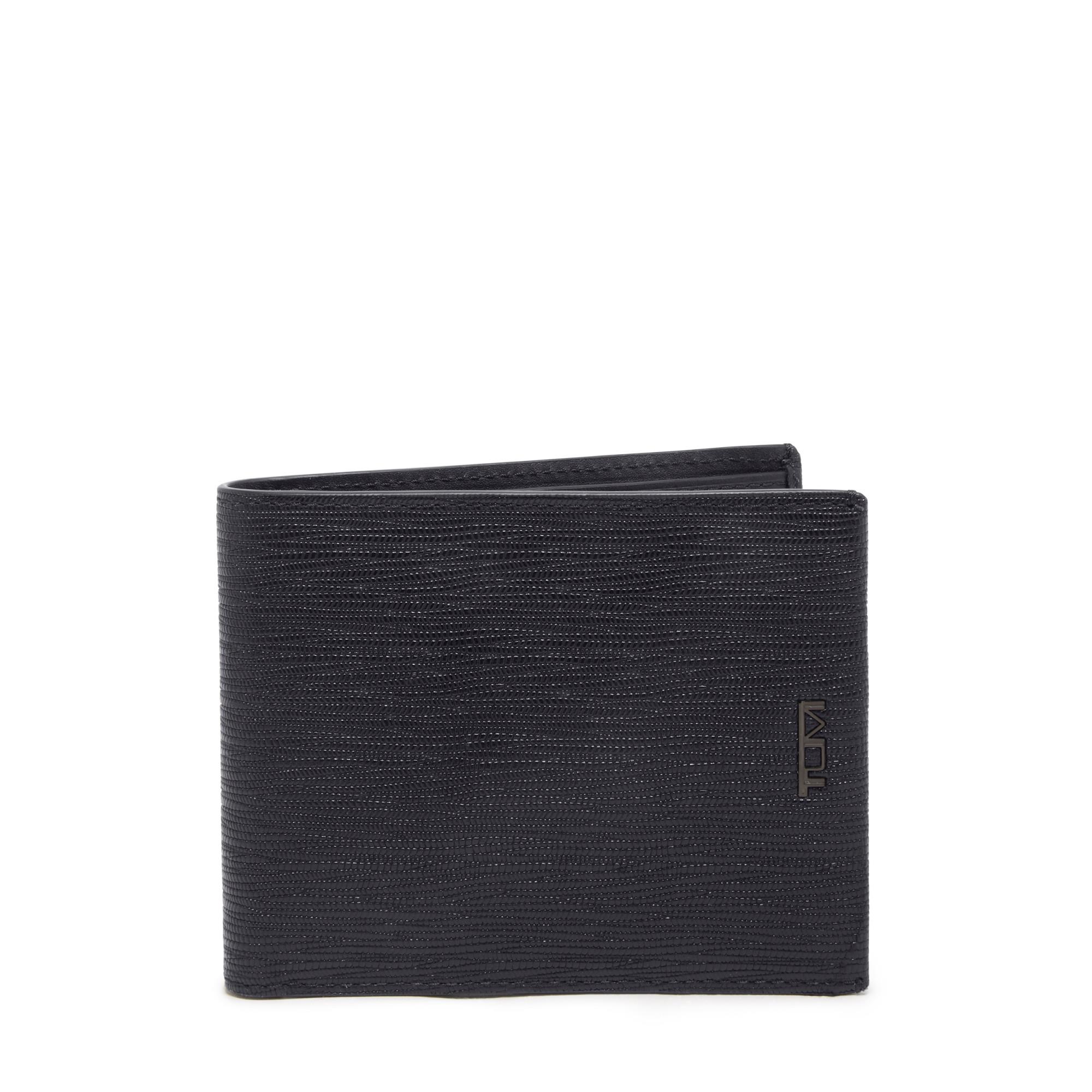Nassau Slg Global Double Billfold - Black Embossed