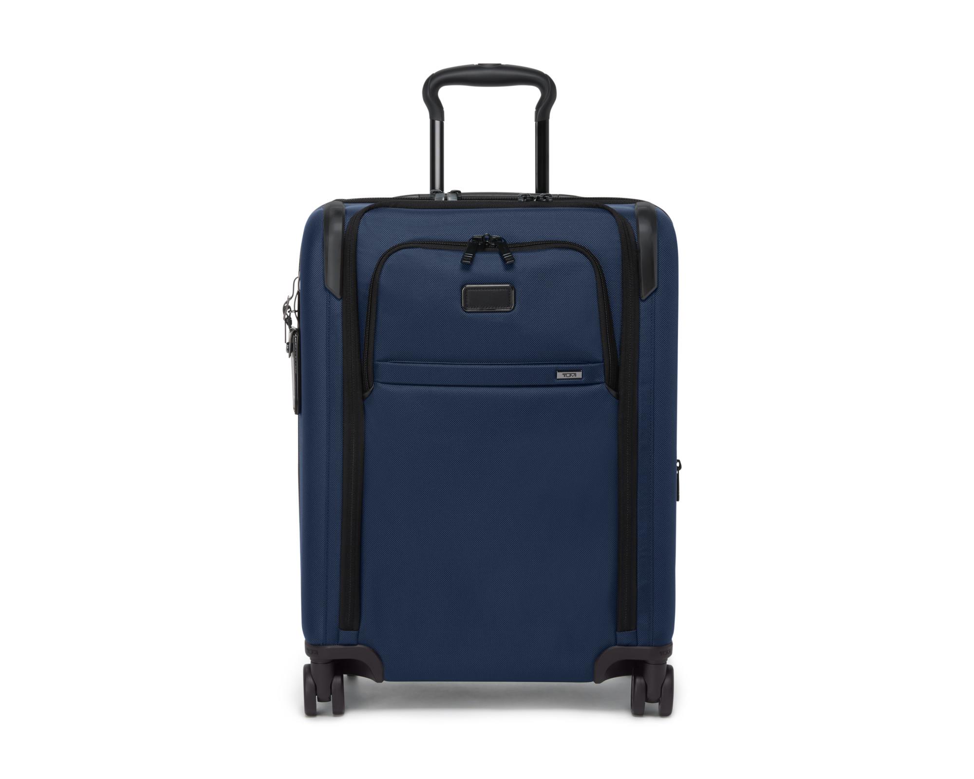 Tumi Alpha Large Dual Access Expandable Carry On - Navy (Continental)