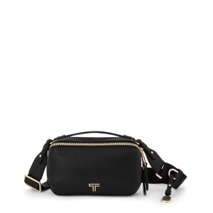 Voyageur Berlin Crossbody - Black/Light Gold
