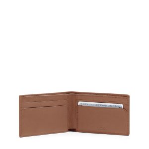 Nassau Slg Slim Single Billfold - Cognac