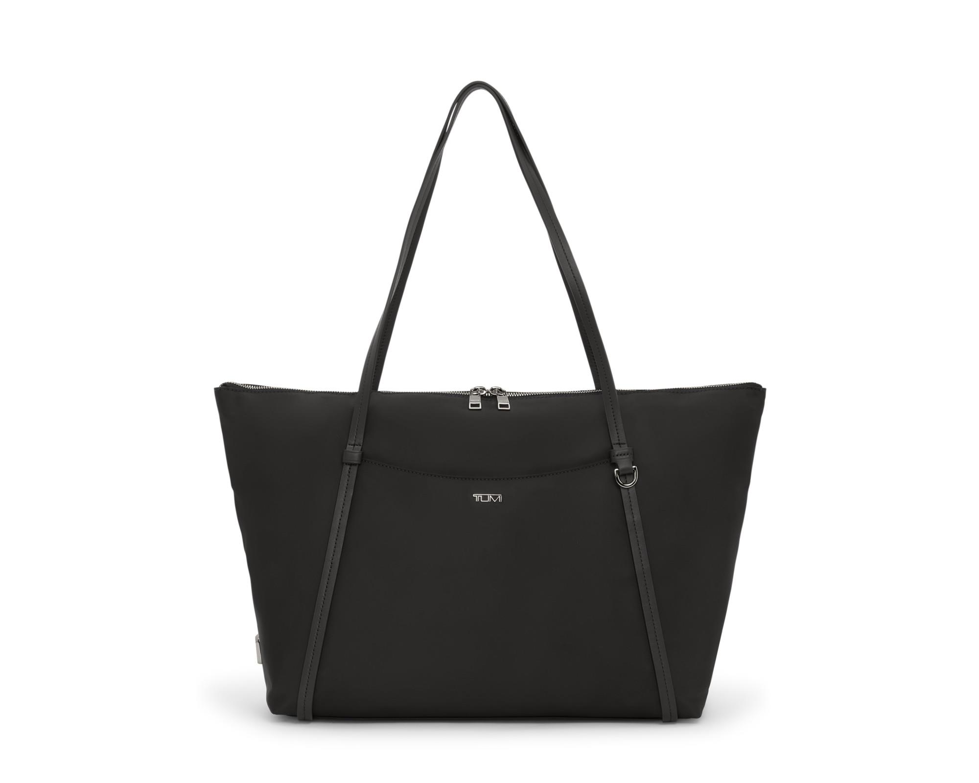 Voyageur Q Tote - Black/Gunmetal