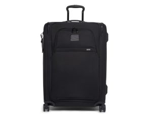 Tumi Alpha Medium Dual Access Expandable Checked - Black (Short Trip)