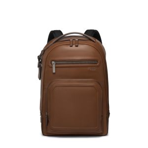 Tumi Harrison Warren Backpack - Cognac Bombe