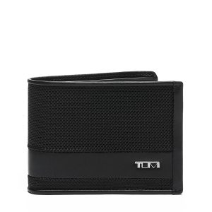Alpha Double Billfold- Black