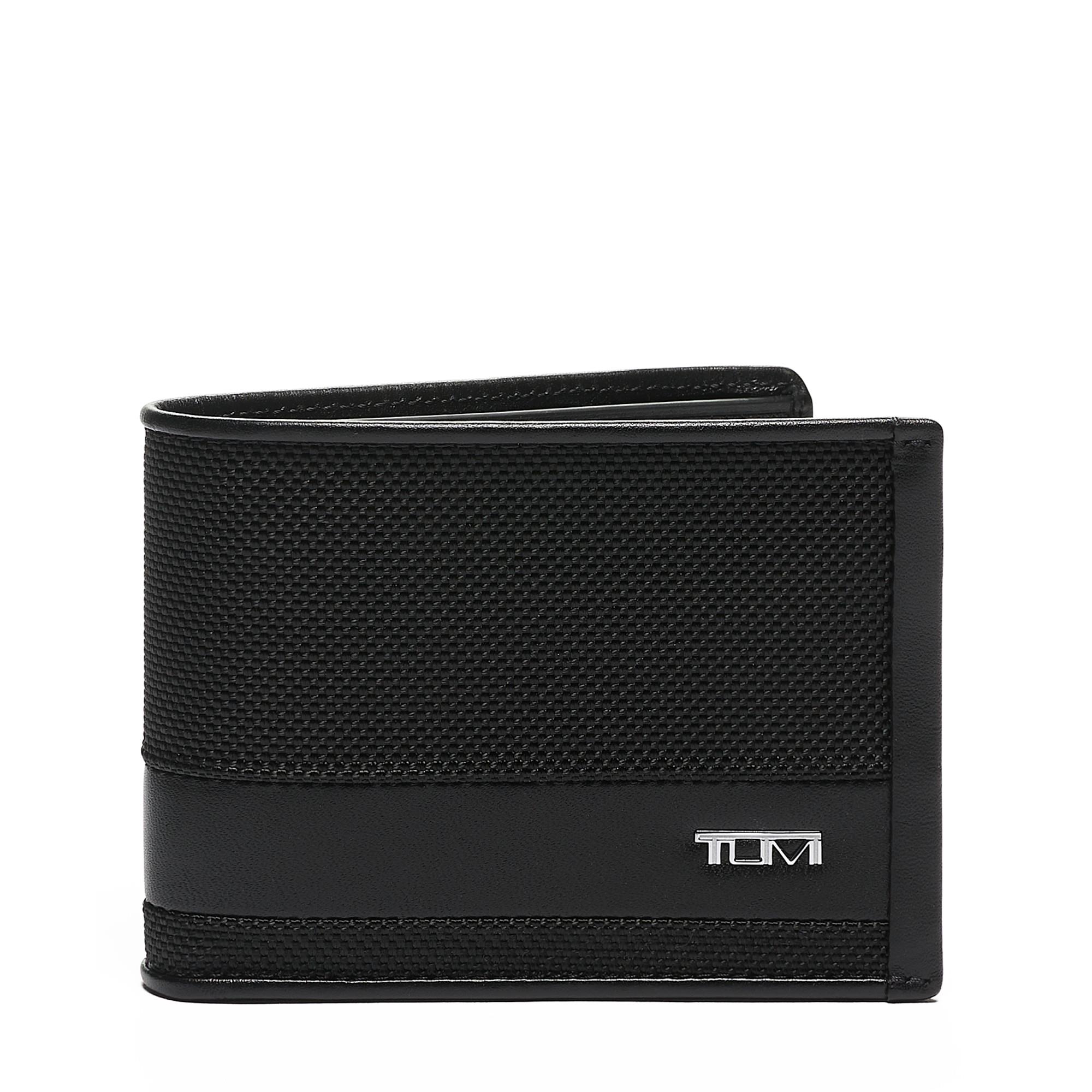 Alpha Double Billfold- Black
