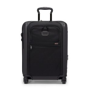 Alpha Hybrid Large Front Pocket Expandable Carry On (Continental) - Black