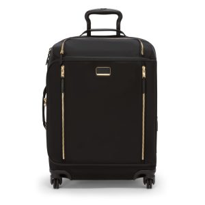 Voyageur Léger Large Dual Access Expandable Carry On (Continental) - Black/Gold