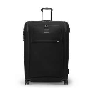 Alpha X-Large Dual Access Expandable Checked - Black (Extended Trip) - Black