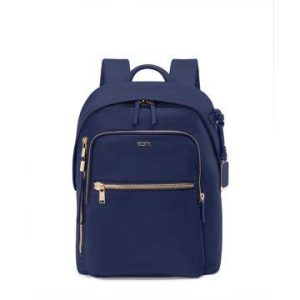 Voyageur Halsey Backpack - Indigo/Light Gold