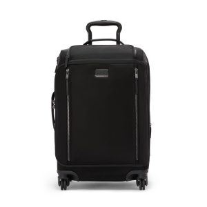 Voyageur Léger Dual Access Expandable Carry On (International)- Black/Gunmetal