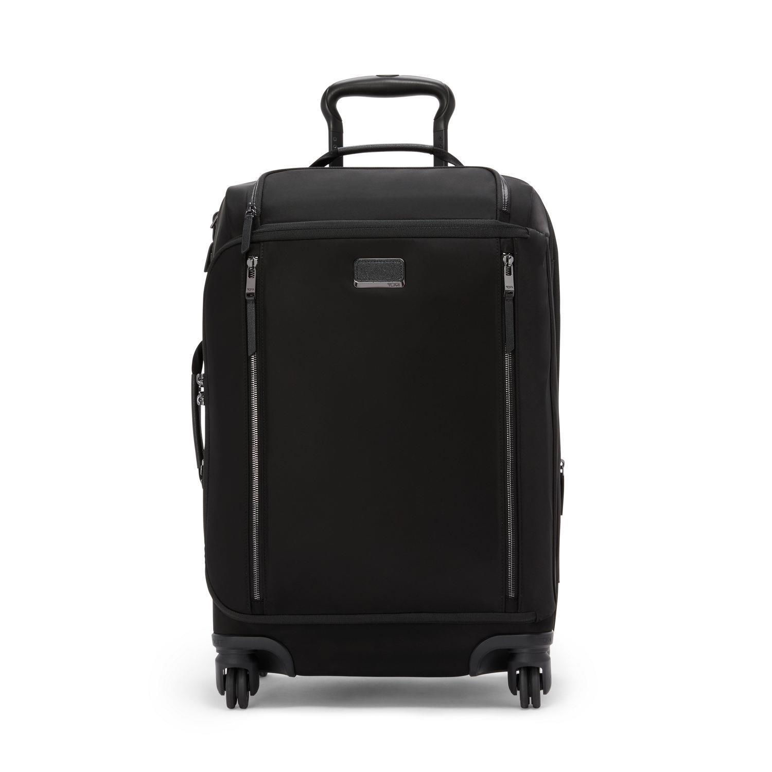 Voyageur Léger Dual Access Expandable Carry On (International)- Black/Gunmetal