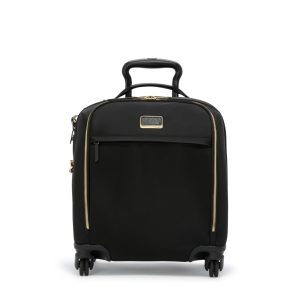 Voyageur Léger Compact Front Pocket Carry On - Black/Gold